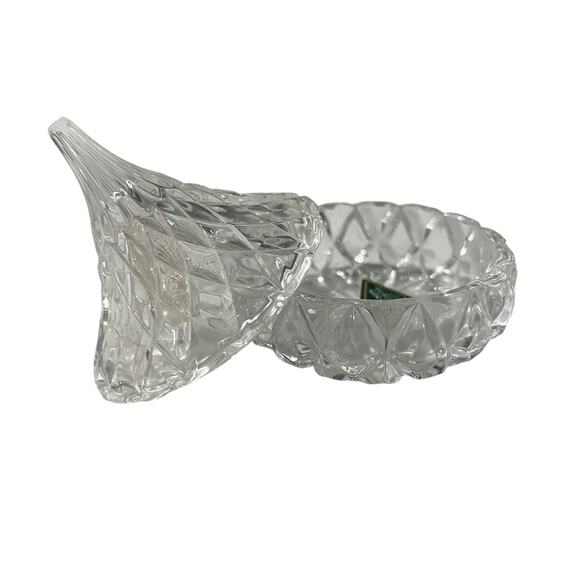 Shannon Crystal Hershey Kiss Trinket Box Hand Crafted Ireland - Picture 4 of 9